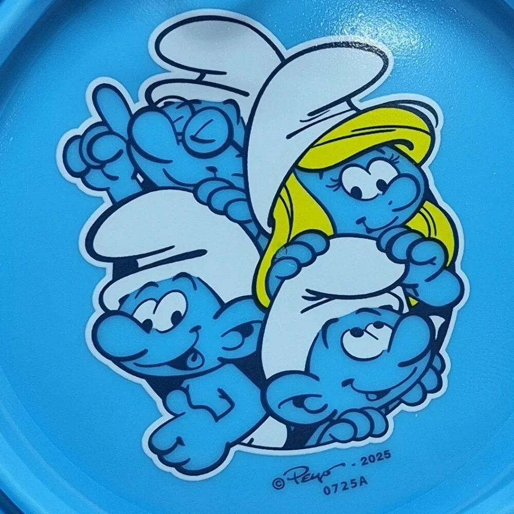 The Smurfs Collapsible Pet‎ Silicone Bowl 25.7oz Silcone Clip On